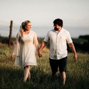 White Lace Dress 🌾☁️🤍